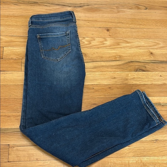 7 For All Mankind Boys Slimmy Blue Denim Jeans Size 14 - Picture 1 of 6